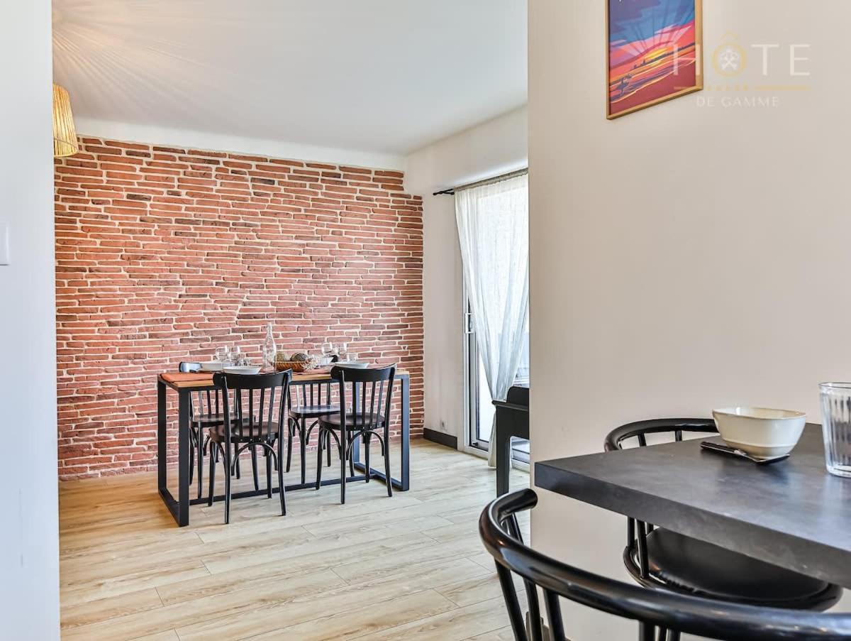 Appartement Cocooning Proche Centre Ville Et Gare 莱萨布勒-多洛讷 外观 照片